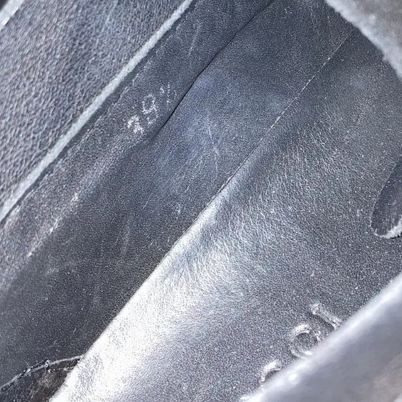 Authentic Black Gucci Woman’s Velcro Sneaker size 39 1/2 Y2K 90’s - Picture 7 of 7